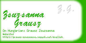 zsuzsanna grausz business card